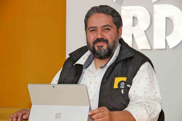 Iván Sánchez Nájera, dirigente estatal del PRD.