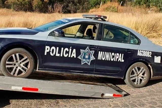 Aguascalientes Jesús María Patrullas Reporte de Robo
