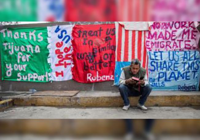 La caravana migrante anhela cumplir el sueño americano en 2019