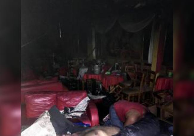 Al menos 23 muertos en un incendio en un bar en Veracruz