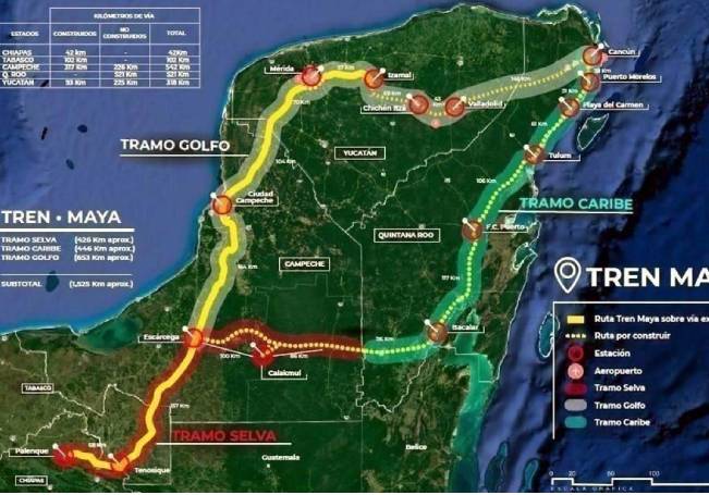 Juez otorga suspensión definitiva contra primer tramo del Tren Maya a indígenas Ch’ol
