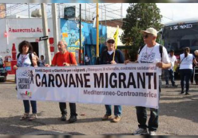 Del 15 de noviembre al 3 de diciembre, la caravana realiza acciones de búsqueda, de convivencia y de protesta por 13 estados del territorio nacional.