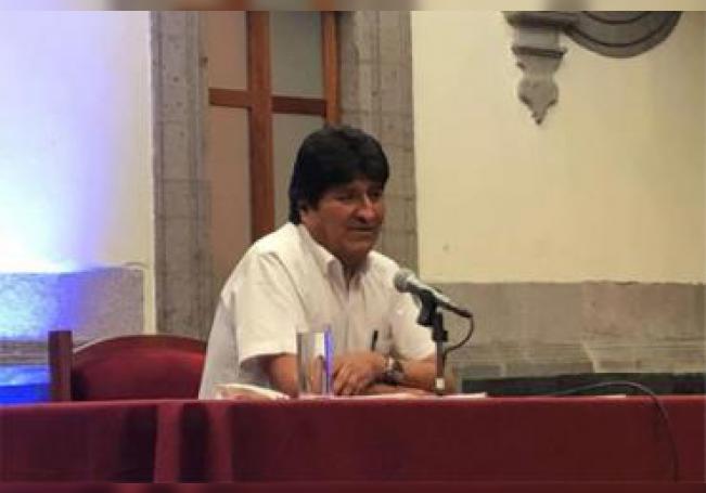 El expresidente de Bolivia Evo Morales denunció este miércoles a la Organización de los Estados Americanos.