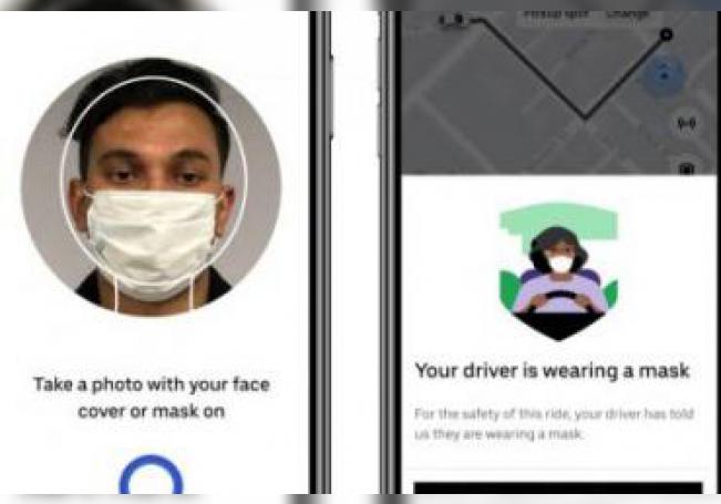 Uber hará obligatorio el de cubrebocas para sus conductores y pasajeros