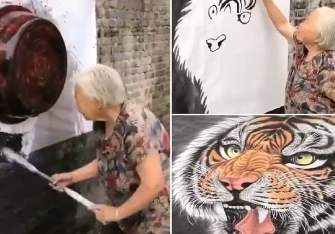 VIDEO: Abuelita se vuelve viral en TikTok con sus dibujos