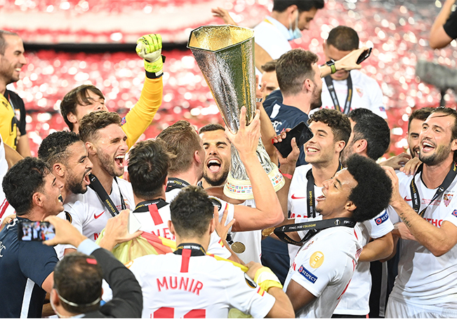El Sevilla se corona frente al Inter de Milán en la Europa League.