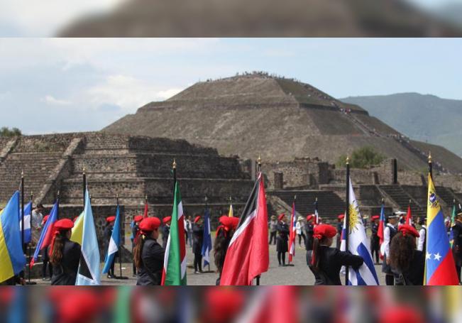 Vista general del 2 de junio de 2019 de las Piramdedes de Teotihuacán (México). EFE/ Mario Guzmán/ARCHIVO