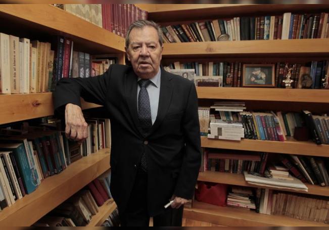 Fotografía del político mexicano Porfirio Muñoz Ledo, durante una entrevista con Efe, en Ciudad de México (México). EFE/Mario Guzmán/Archivo