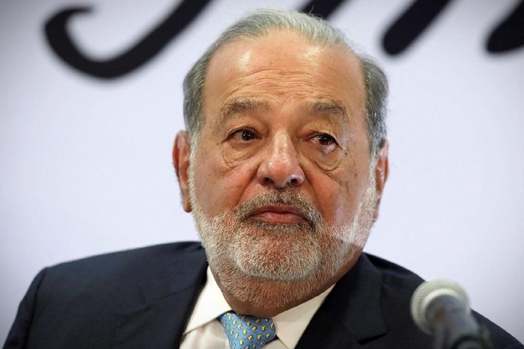 Carlos Slim tiene Covid, evoluciona favorablemente