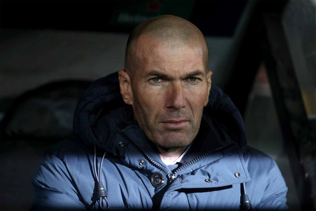 Imagen del entrenador del Real Madrid, Zinedine Zidane (Xinhua/Zheng Huansong)