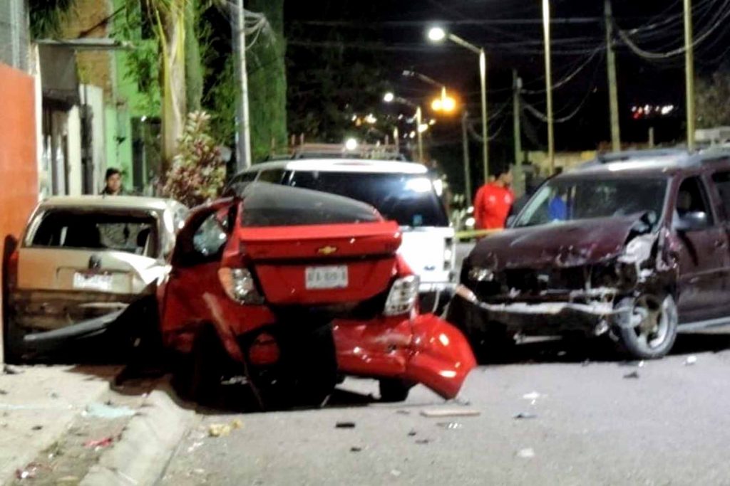 Fatal accidente en el fraccionamiento Cartagena