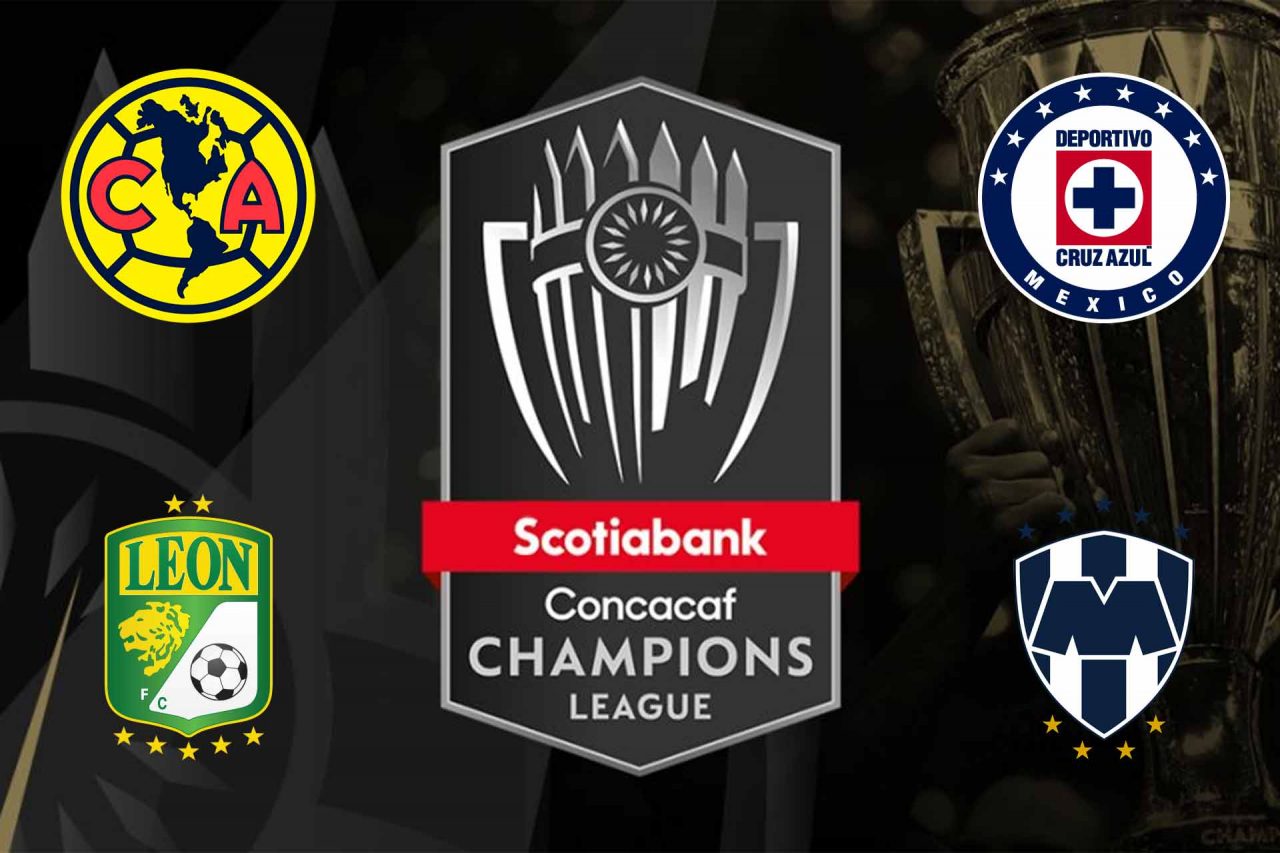 El América, Cruz Azul, León y Monterrey ya tienen rivales en la Concachampions