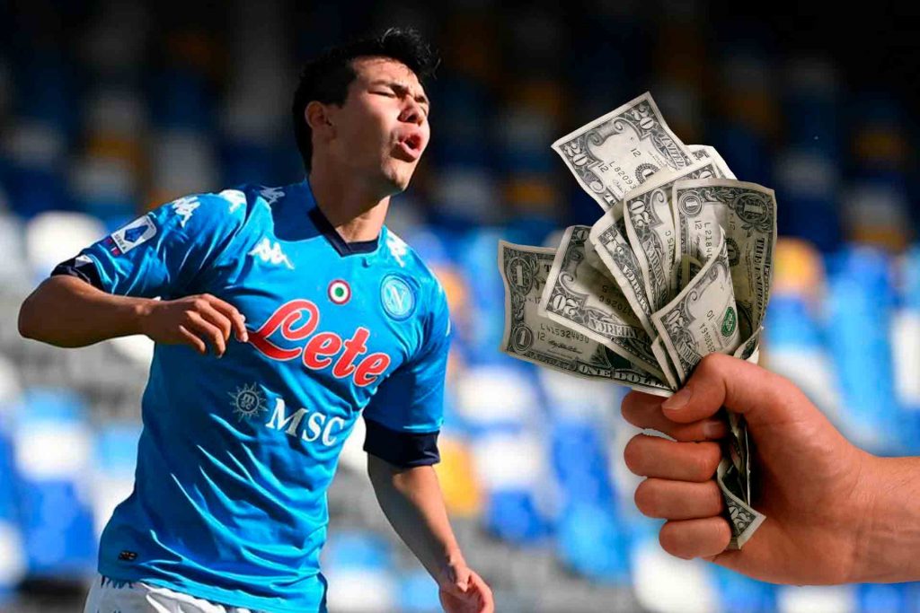 Napoli vendería al “Chucky” Lozano para salir de su crisis económica