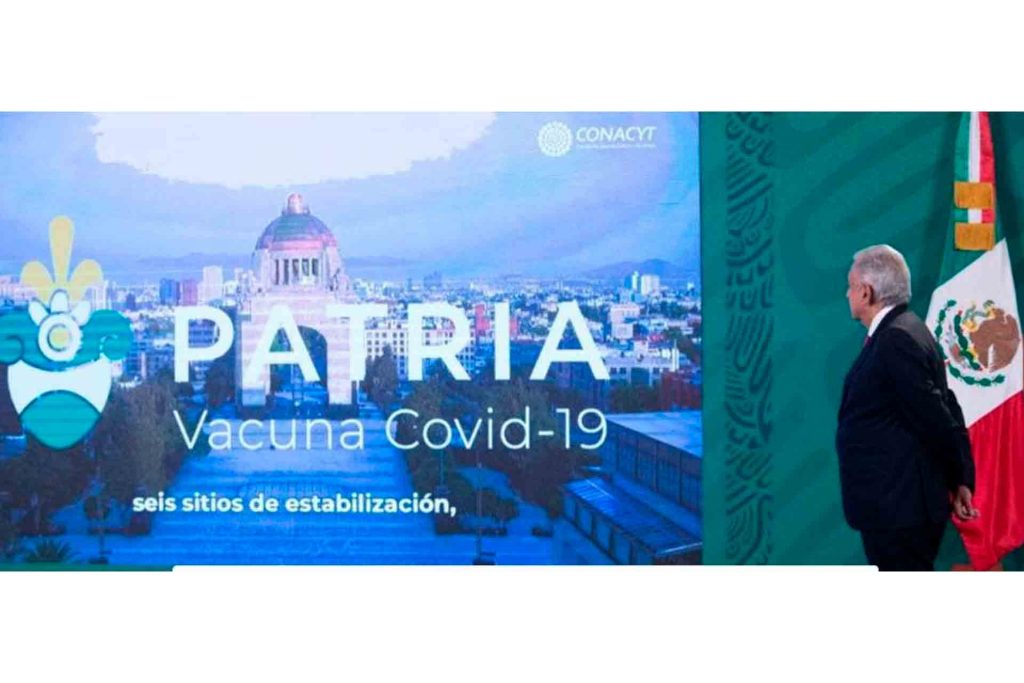 “Vacuna se llama “Patria” para recordar a mexicanos sobre soberanía”: AMLO