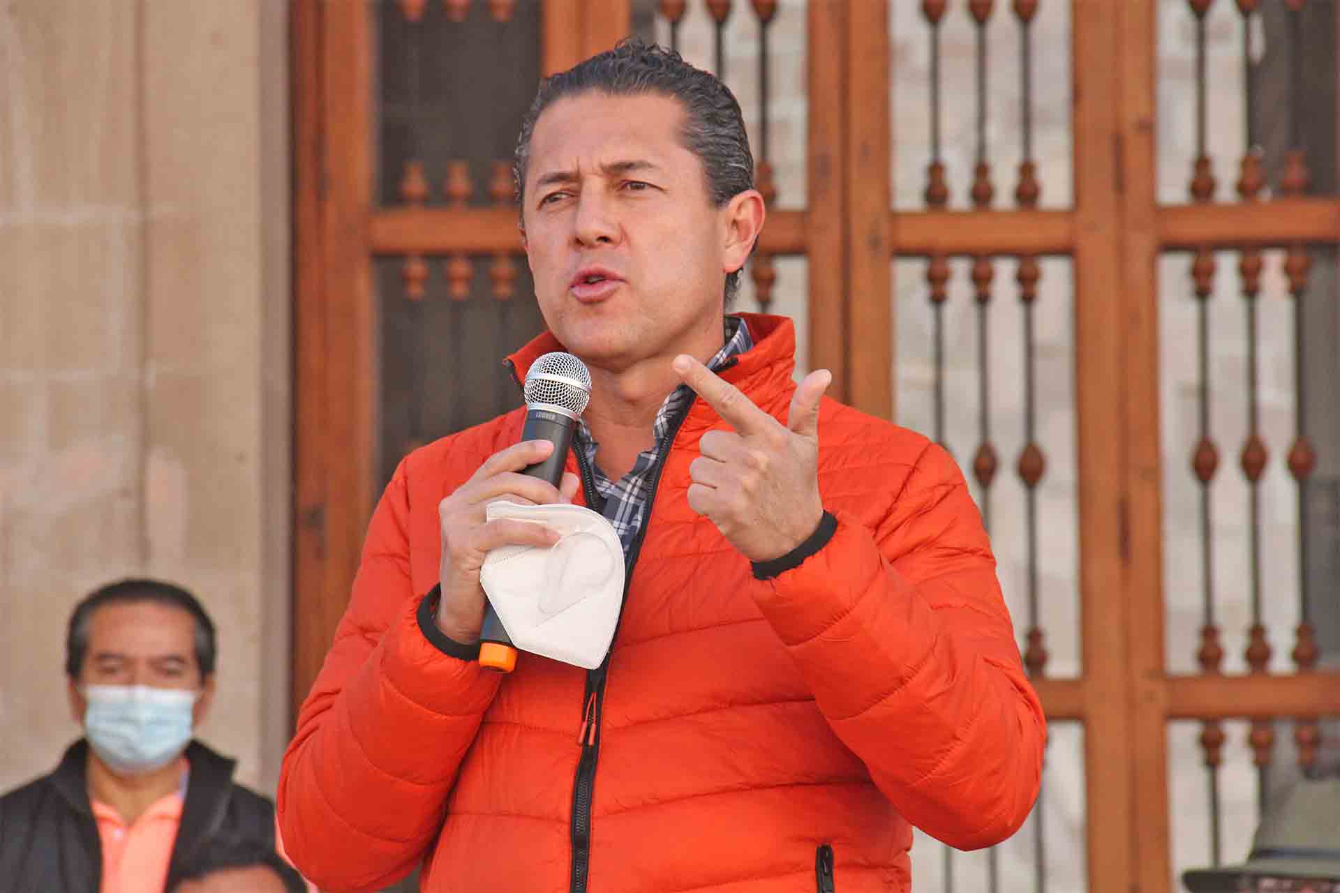 Gustavo Granados, presidente estatal de Movimiento Ciudadano.