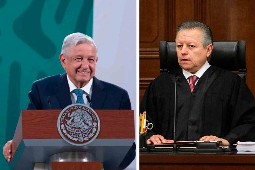 AMLO respalda ampliación del mandato de Arturo Zaldívar en la Corte