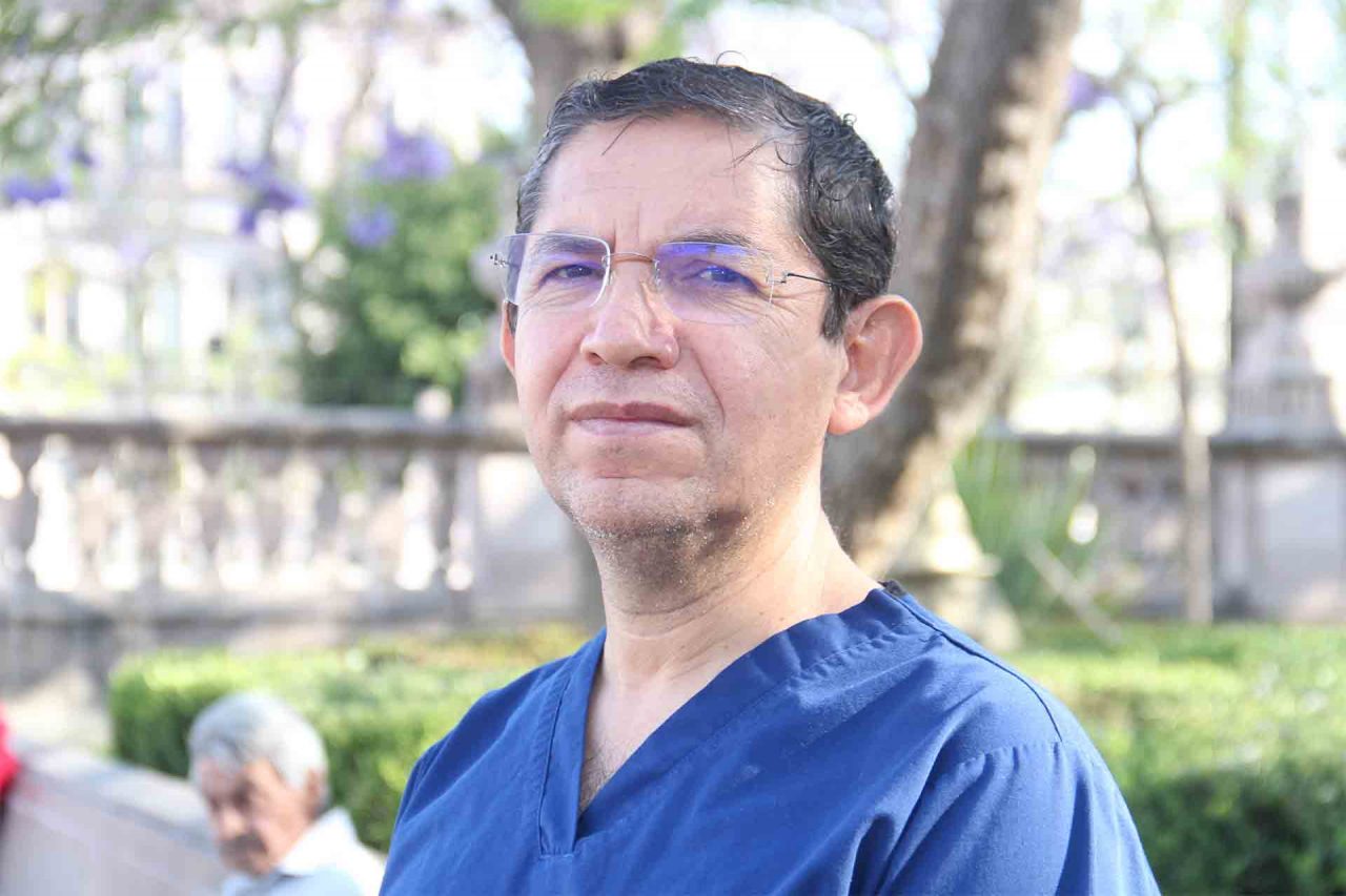 El infectólogo Francisco Márquez Díaz.