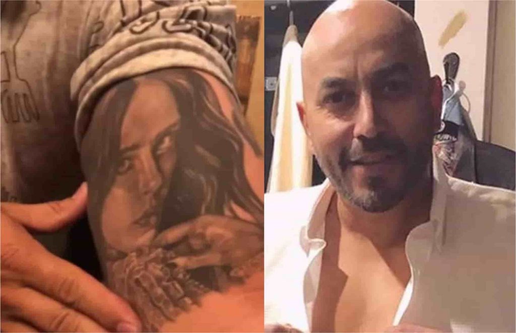Lupillo Rivera se borra el tatuaje de Belinda