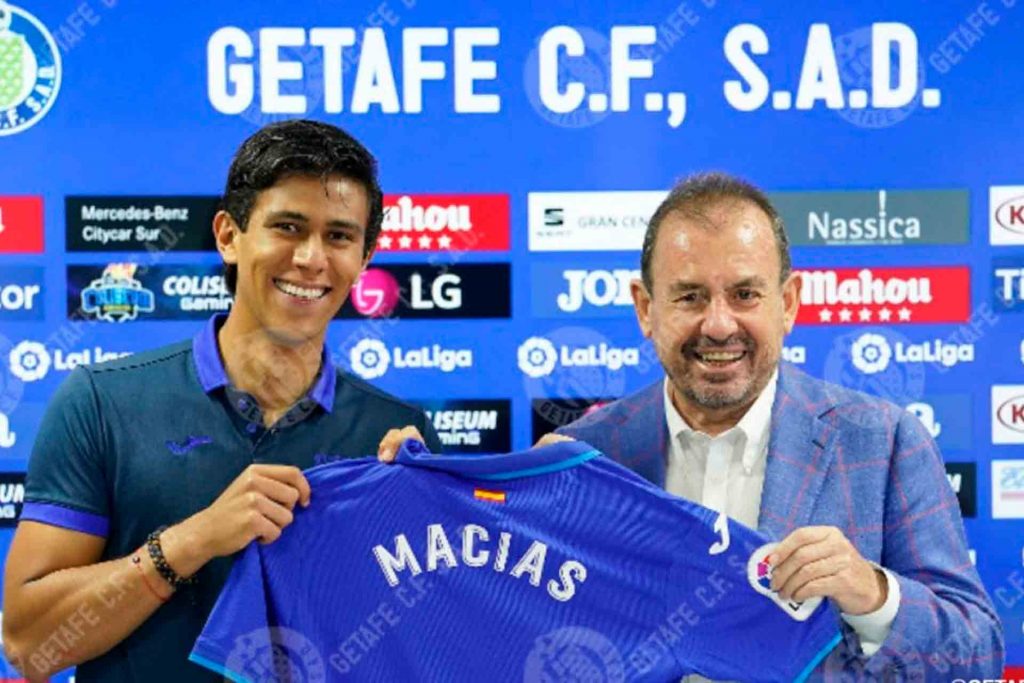 Getafe presenta a José Juan Macías de forma oficial