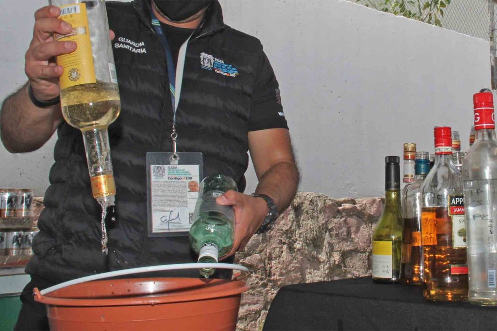 Regulación Sanitaria reconoce distribución de bebidas adulteradas en Aguascalientes