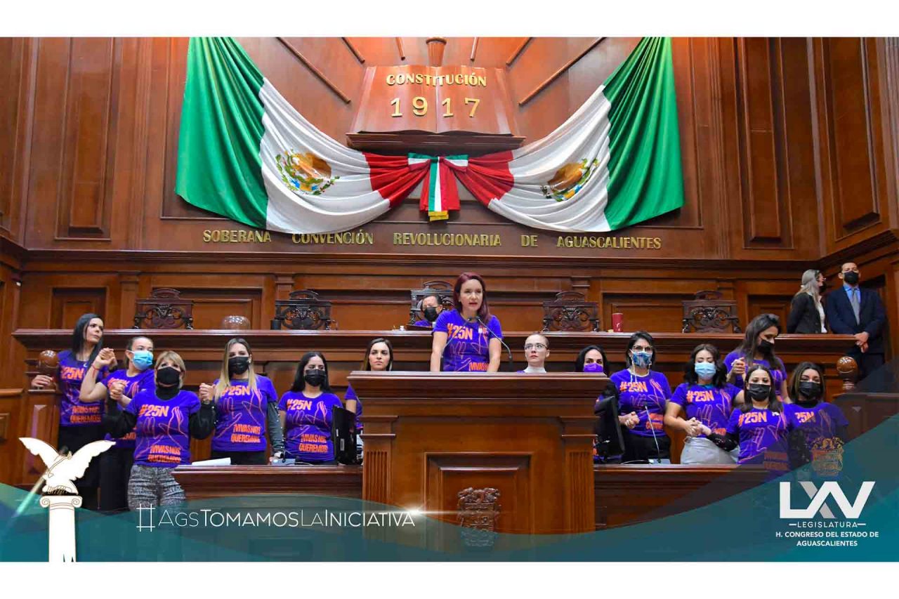 Aguascalientes Diputados Congreso del Estado Violencia Mujer