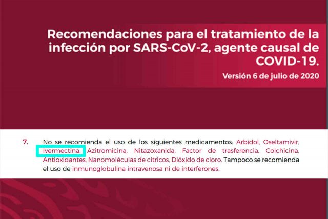 Aguascalientes ISSEA Ivermectina Covid-19