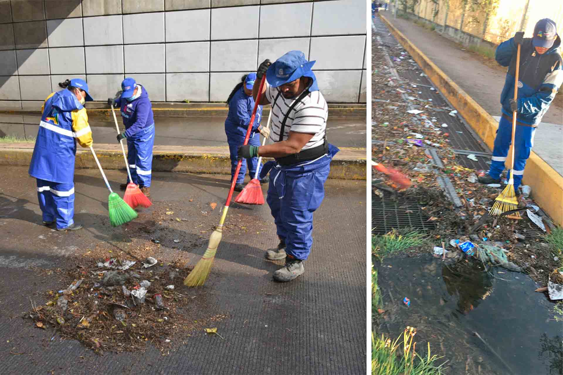 Llaman a no tirar basura en las calles para evitar inundaciones ...