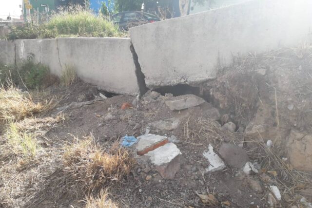 grietas Aguascalientes inmuebles afectados
