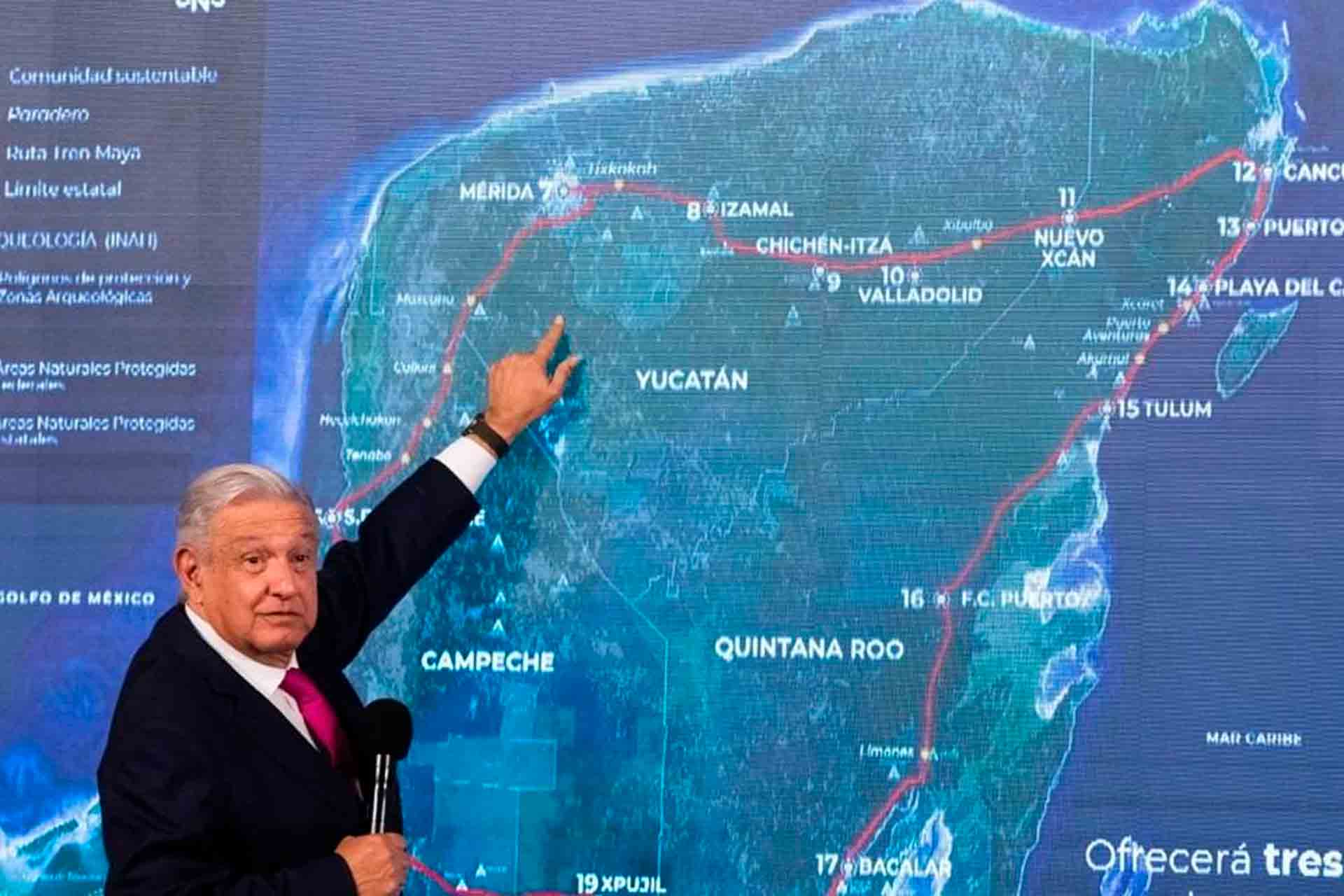 México AMLO Tren Maya Inauguración