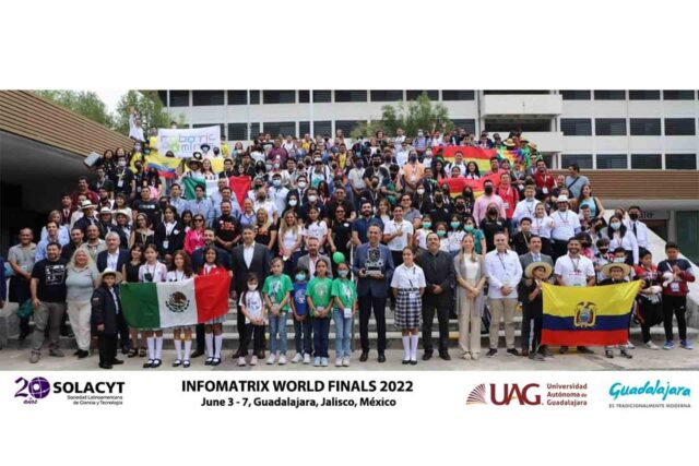 Aguascalientes Estudiantes Medalla Bronce Infomatrix World Finals 2022