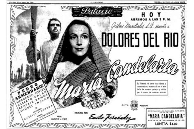 Dolores del Río Pedro Armendáriz María Candelaria