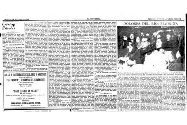 Dolores del Río Pedro Armendáriz María Candelaria