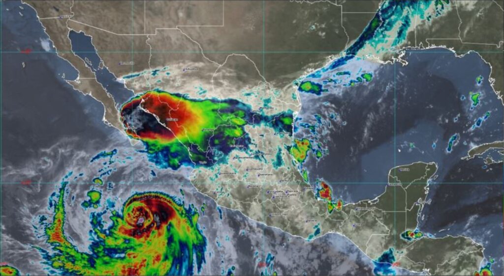 Suspenden clases 5 municipios de BCS por huracán “Kay”