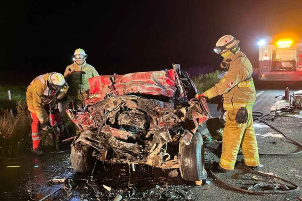 Mueren 10 personas en accidente en la carretera Durango-Parral