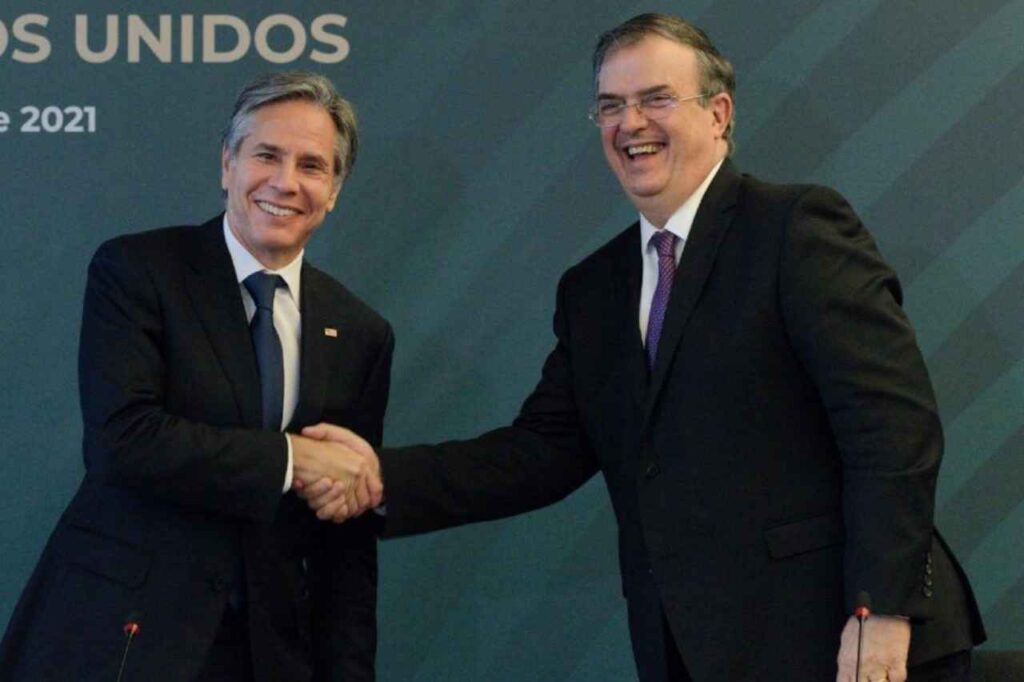 Reunión bilateral entre Antony Blinken y Marcelo Ebrard