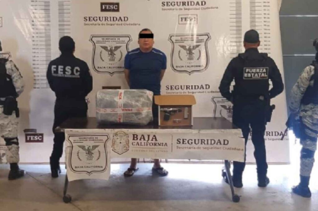 Sedena y Guardia Nacional aseguran drogas y armas en Baja California