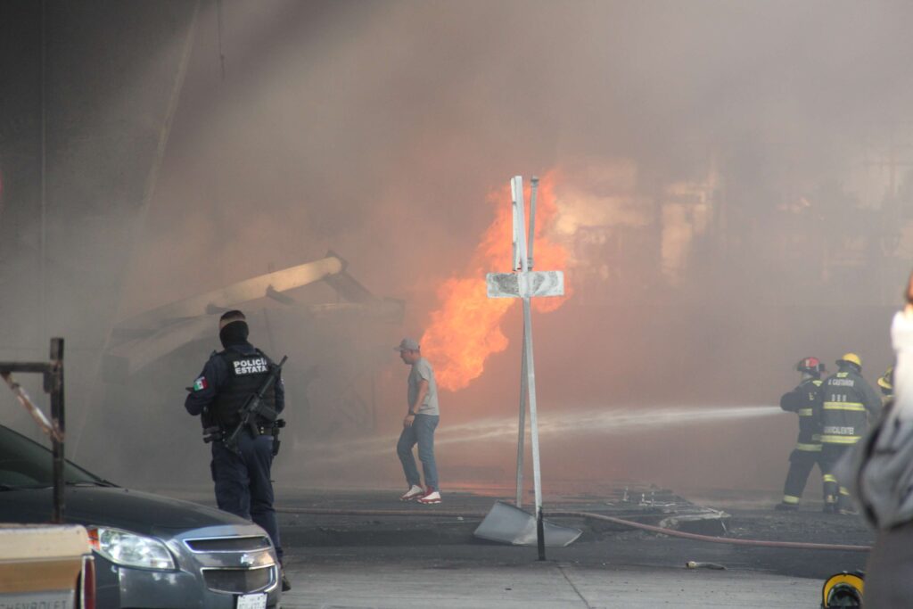 Testigo de la explosión:“La gente estaba gritando y corrían todos”