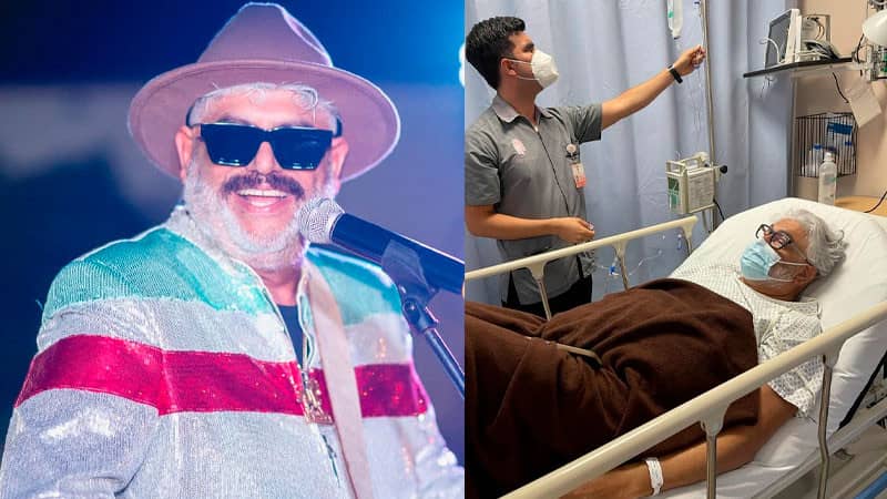 Fue hospitalizado el vocalista y líder de Mi Banda El Mexicano