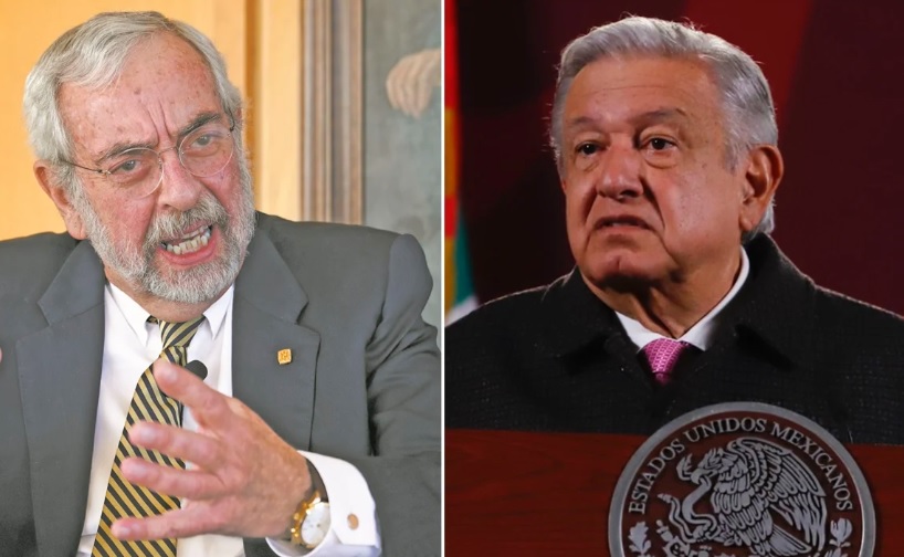 López Obrador pide al rector de la UNAM resolver polémica del plagio de tesis