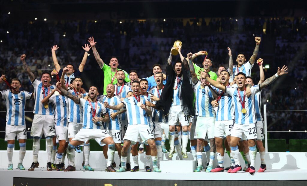 Lionel Messi y Argentina son los campeones del mundo