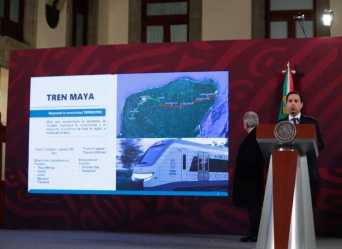 Mauricio Vila, agradece el trabajo en el proyecto del Tren Maya