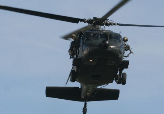 Se utilizaron helicópteros artillados en el operativo en Sinaloa
