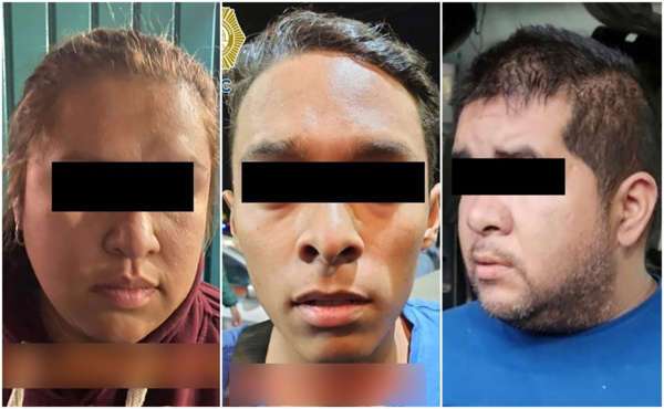 Tras cateo detienen a 3 personas por robo de autopartes en Iztapalapa