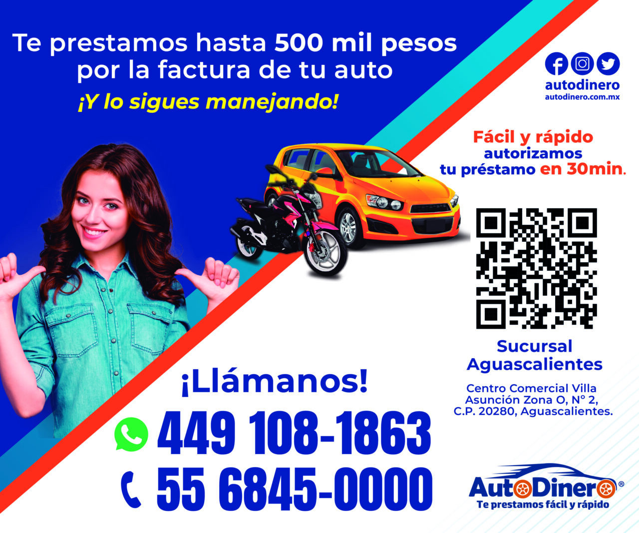 En AutoDinero te prestamos fácil y rápido Periodico Hidrocalido Digital