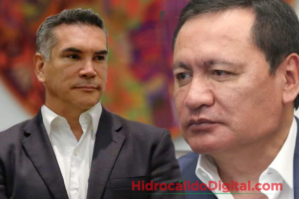Llega “Alito” Moreno a plenaria de senadores del PRI… y se va Chong