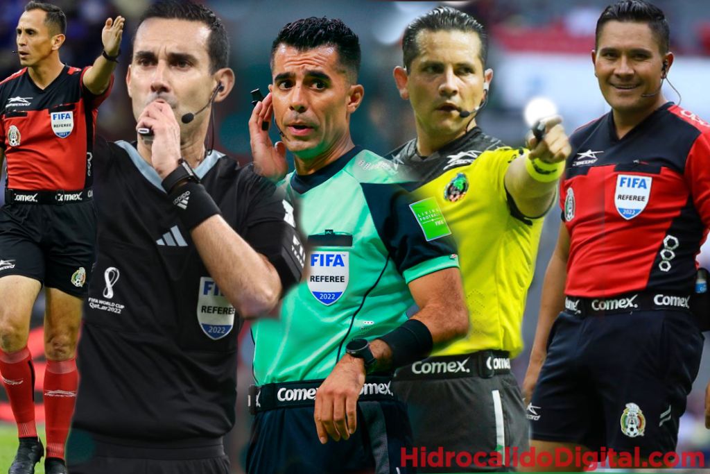 ¿Quiénes serán los árbitros mexicanos con Gafete FIFA en 2023?