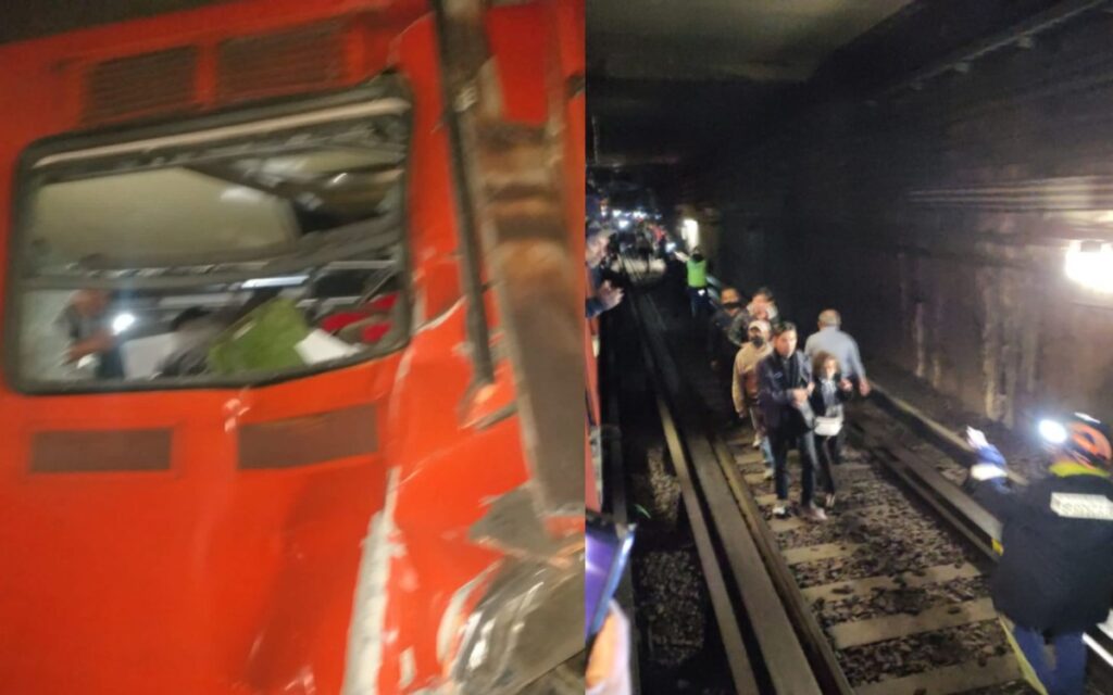 Momentos de terror vivieron los pasajeros dentro de la Línea 3 del Metro en la CDMX