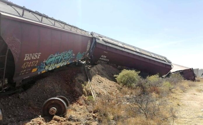 Descarrilamiento de tren deja un muerto y un herido en Zacatecas