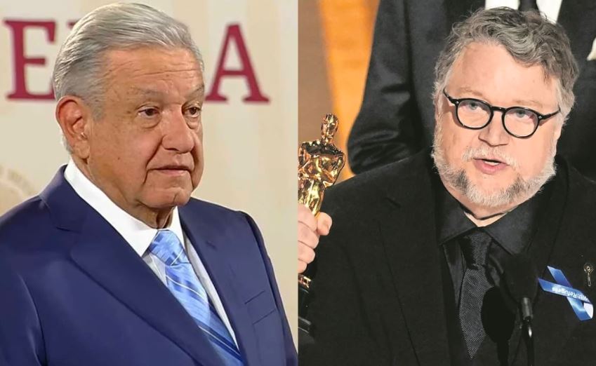 AMLO felicita a Guillermo del Toro por ganar un Oscar con su versión del clásico “Pinocho”