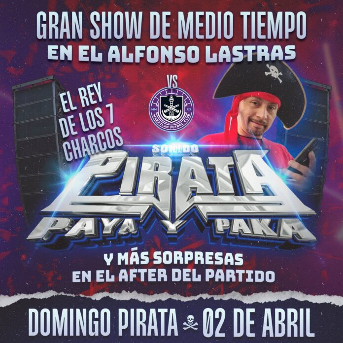 San Luis anuncia al Sonido Pirata para el show de medio tiempo